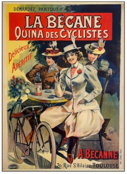 AFFICHES ANCIENNES - Cuisine et Boissons -La Bécane – Tamagno – 1898