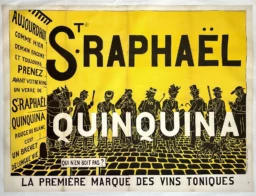 AFFICHES ANCIENNES - Publicité -Saint Raphael Quinquina – M. de Fonrémis – [1900]