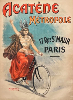 AFFICHES ANCIENNES - Publicité -Acatène Métropole – Tichon – [1900]