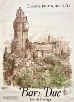 AFFICHES ANCIENNES - Publicité -Bar-le-Duc – A. Robida – [1900]