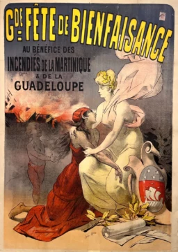 AFFICHES ANCIENNES - Publicité -Grande Fête de Bienfaisance – L. Lefèvre – [1890]