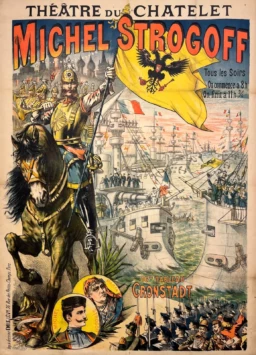 AFFICHES ANCIENNES - Publicité -Michel Strogoff – E. Lévy – [1890]