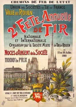 AFFICHES ANCIENNES - Publicité -Rouen – Anonyme – 1902