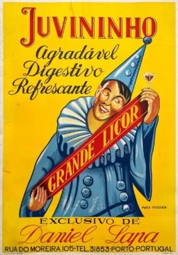 AFFICHES ANCIENNES - Cuisine et Boissons - Juvininho – Anonyme – 1962