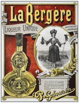 AFFICHES ANCIENNES - Cuisine et Boissons - La Bergère – Anonyme – [1900]