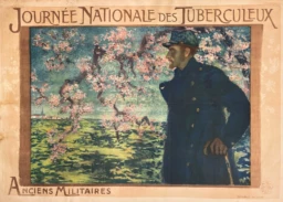 AFFICHES ANCIENNES - Politique - Journée des Tuberculeux – Levy-Dhurmer – 1917