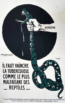 AFFICHES ANCIENNES - Publicité - Vaincre la tuberculose – Dorival – G. Capon – 1918