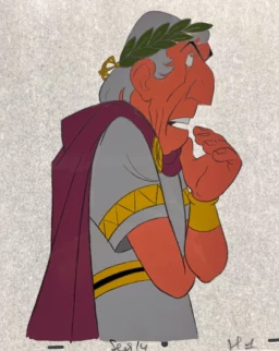 BD et COMICS - Celluloïds Originaux - Les Douze Travaux d&rsquo;Astérix – Studios Idéfix – 1976